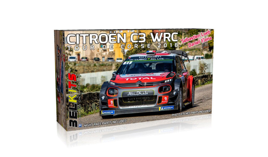 Citroen C3 WRC Corsica 2018 Sébastien Loeb Rally Car