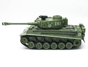 BROTHER TANK RC TANK 1:18 GERMAN TIGER 1 GREEN