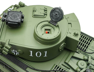 BROTHER TANK RC TANK 1:18 GERMAN TIGER 1 GREEN