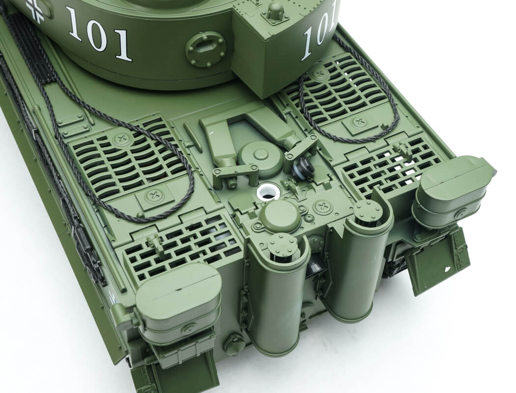 BROTHER TANK RC TANK 1:18 GERMAN TIGER 1 GREEN
