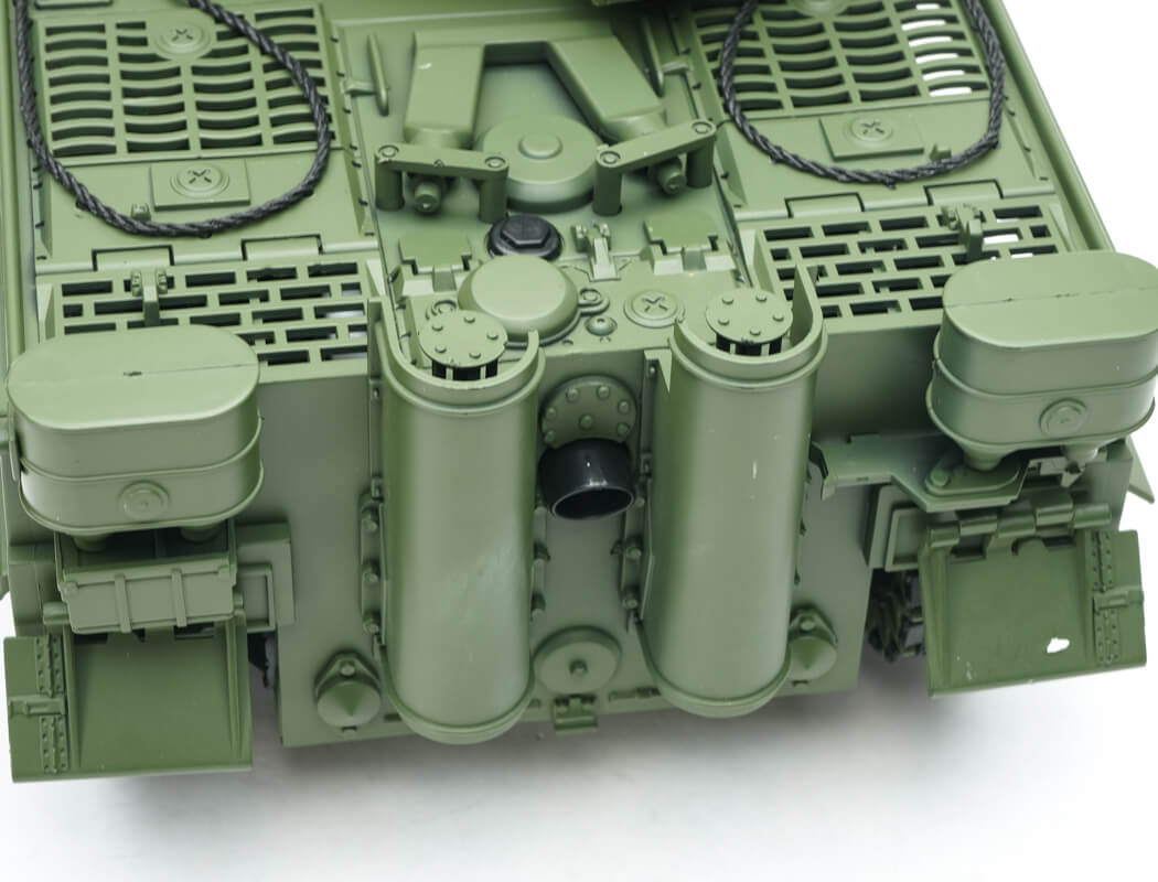 BROTHER TANK RC TANK 1:18 GERMAN TIGER 1 GREEN
