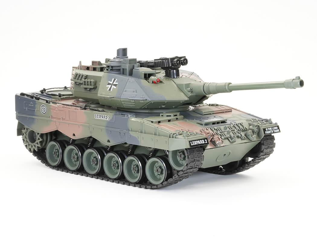BROTHER TANK RC TANK 1:18 GERMAN LEOPARD 2 CAMO