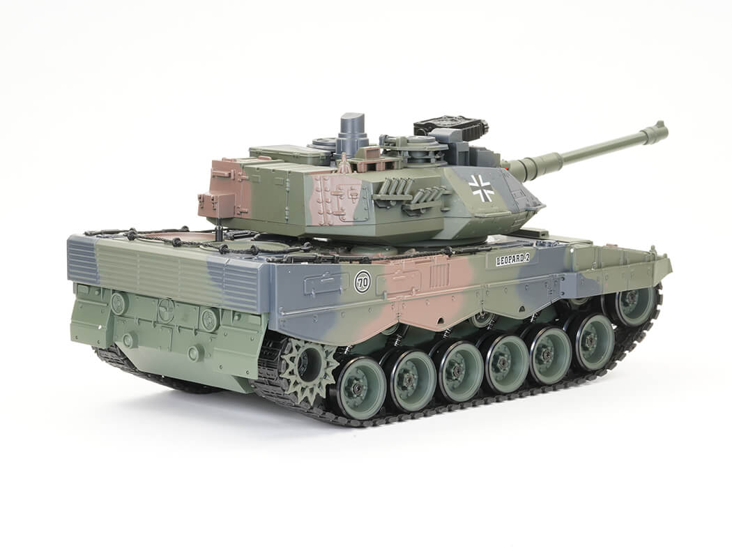 BROTHER TANK RC TANK 1:18 GERMAN LEOPARD 2 CAMO
