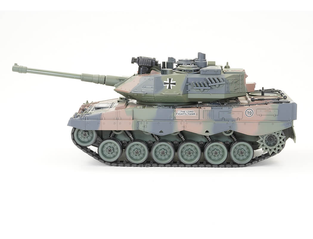 BROTHER TANK RC TANK 1:18 GERMAN LEOPARD 2 CAMO