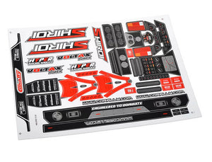 CORALLY BODY DECAL SHEET SHIROI 1PC