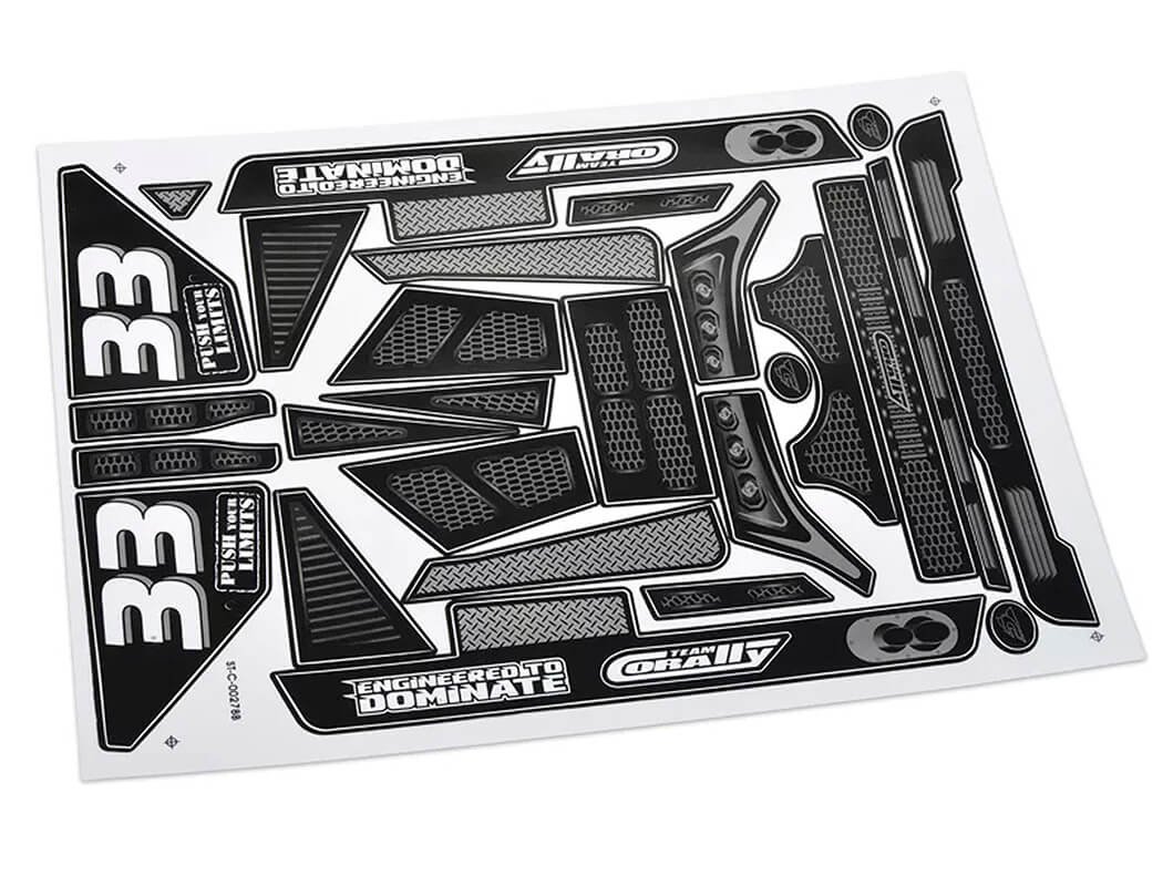 CORALLY BODY DECAL SHEET SHIROI 1PC