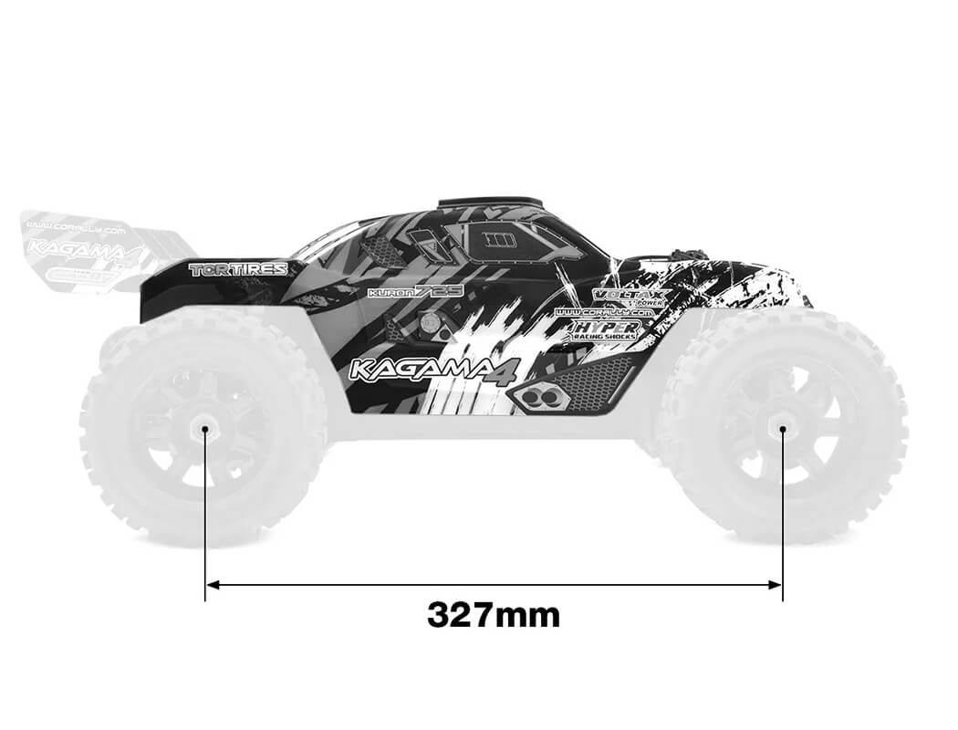 CORALLY POLYCARBONATE BODY KAGAMA 4 CLEAR CUT 1 PC