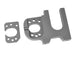 CORALLY MOTOR MOUNT WITH INSERT - ALUMINIUM