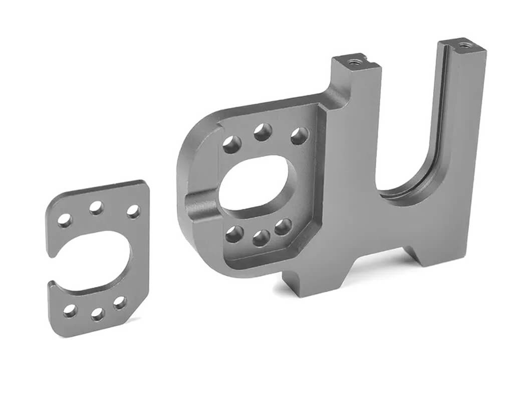 CORALLY MOTOR MOUNT WITH INSERT - ALUMINIUM