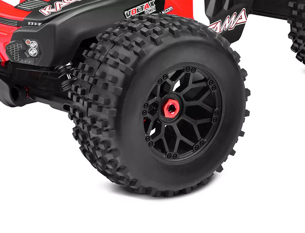CORALLY OFF-ROAD 1/8 MT TYRES GRIPPER GLUED ON BBS RIMS (PR)