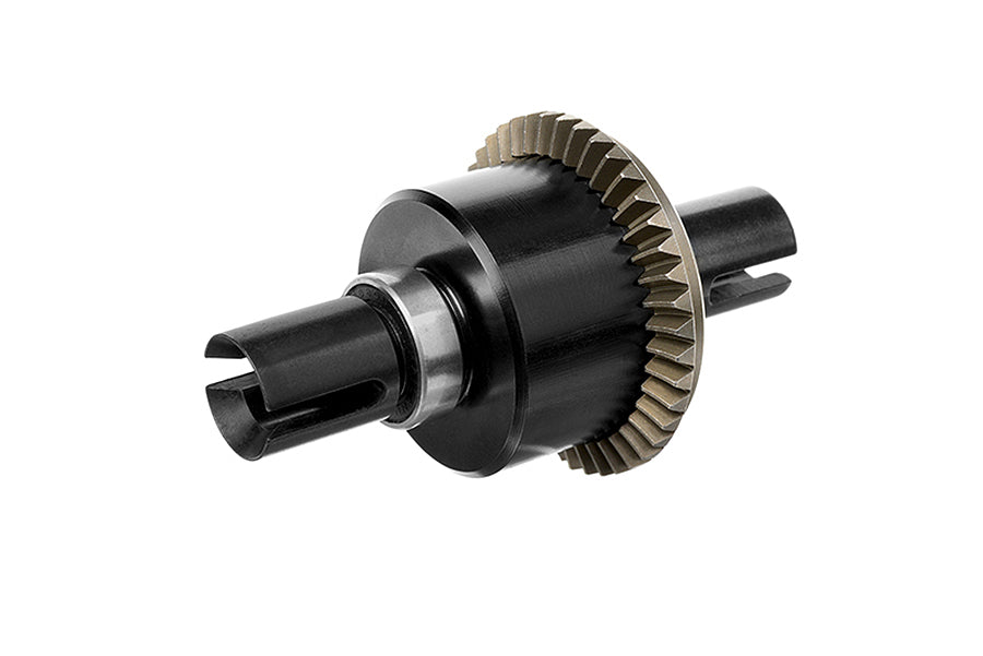 CORALLY XTREME DIFF CASE 30MM ALUMINIUM 7075 HARD ANODISED BLACK FRONT/REAR