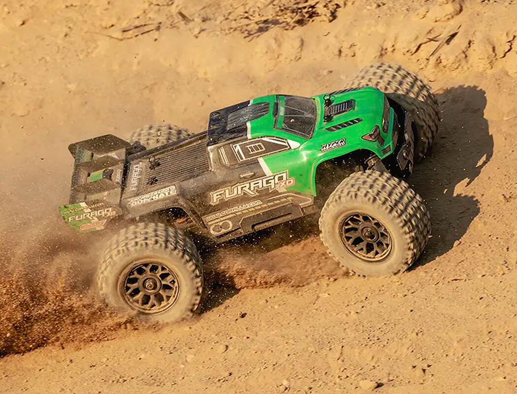 CORALLY FURAGO XD RTR TRUCK - GREEN
