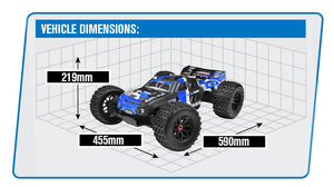 CORALLY KAGAMA XP 6S BRUSHLESS TRUCK RTR - BLUE