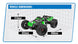 CORALLY KAGAMA XP 6S BRUSHLESS TRUCK RTR - GREEN