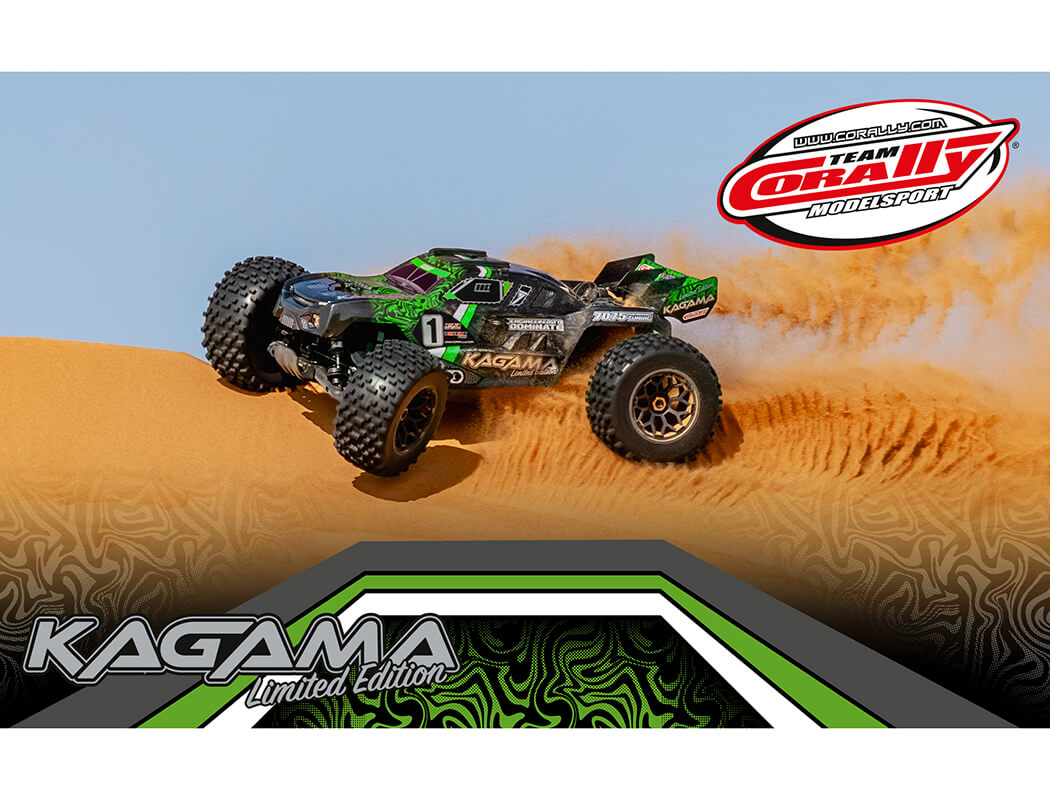 CORALLY KAGAMA XP 6S LIMITED EDITION TRUCK RTR - GREEN