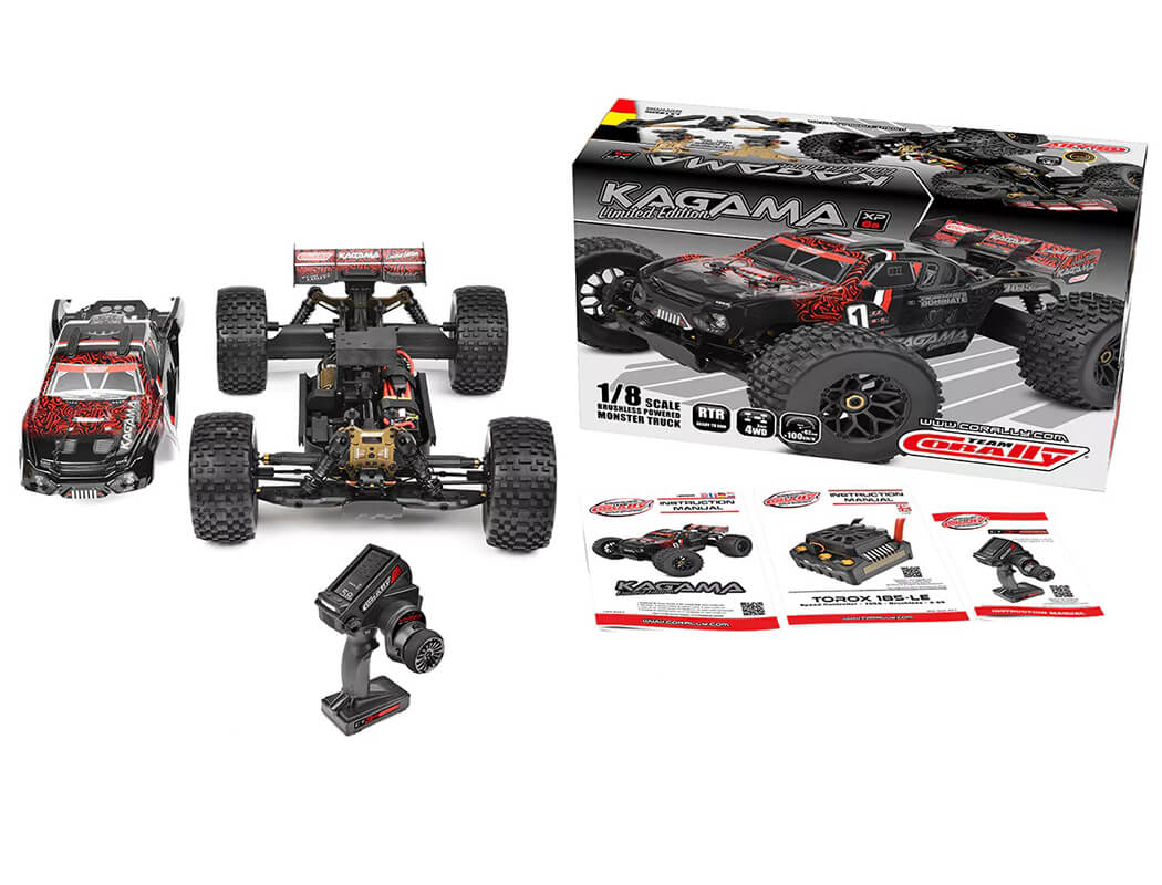 CORALLY KAGAMA XP 6S LIMITED EDITION TRUCK RTR - RED