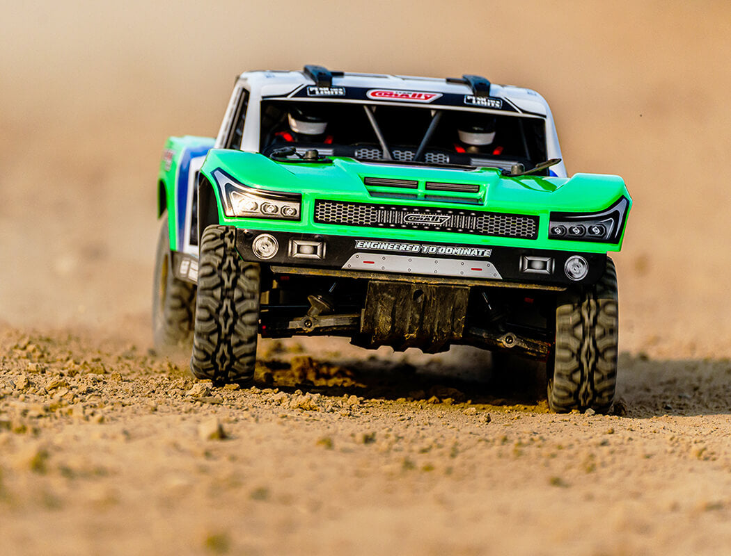 CORALLY SHIROI XP6 BRUSHLESS SHORT COURSE TRUCK RTR - GREEN