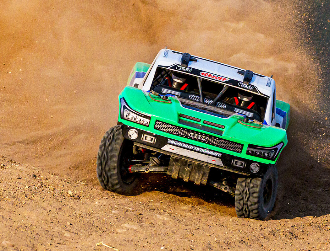 CORALLY SHIROI XP6 BRUSHLESS SHORT COURSE TRUCK RTR - GREEN
