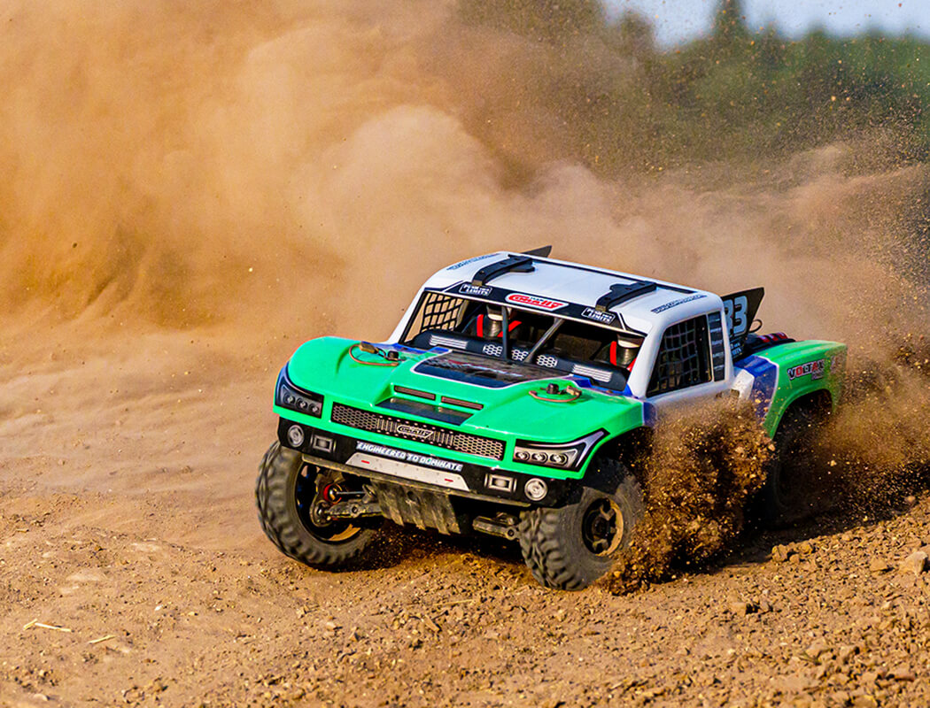 CORALLY SHIROI XP6 BRUSHLESS SHORT COURSE TRUCK RTR - GREEN