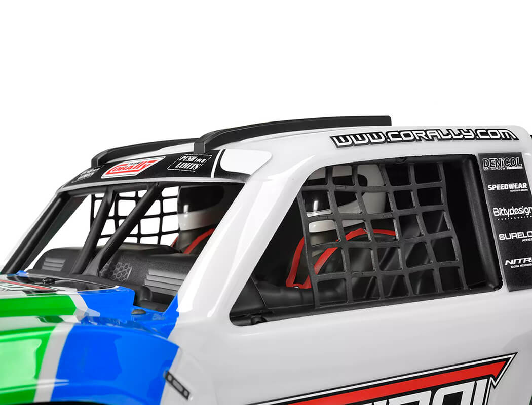 CORALLY SHIROI XP6 BRUSHLESS SHORT COURSE TRUCK RTR - GREEN
