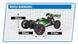 CORALLY SYNCRO-4 BRUSHLESS 4S 4WD BASHER BUGGY RTR - GREEN