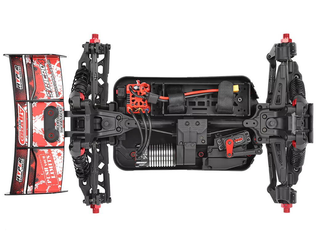 CORALLY SYNCRO-4 BRUSHLESS 4S 4WD BASHER BUGGY RTR - GREEN