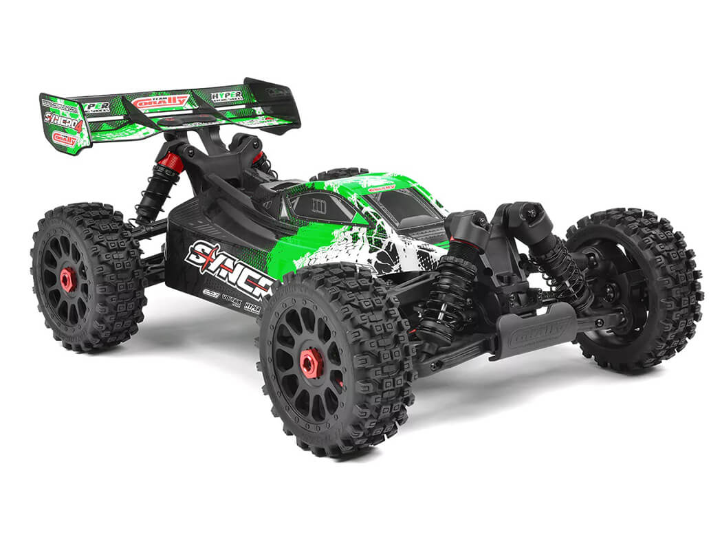CORALLY SYNCRO-4 BRUSHLESS 4S 4WD BASHER BUGGY RTR - GREEN
