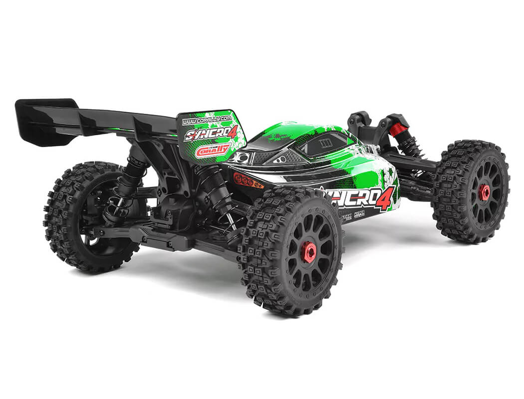 CORALLY SYNCRO-4 BRUSHLESS 4S 4WD BASHER BUGGY RTR - GREEN