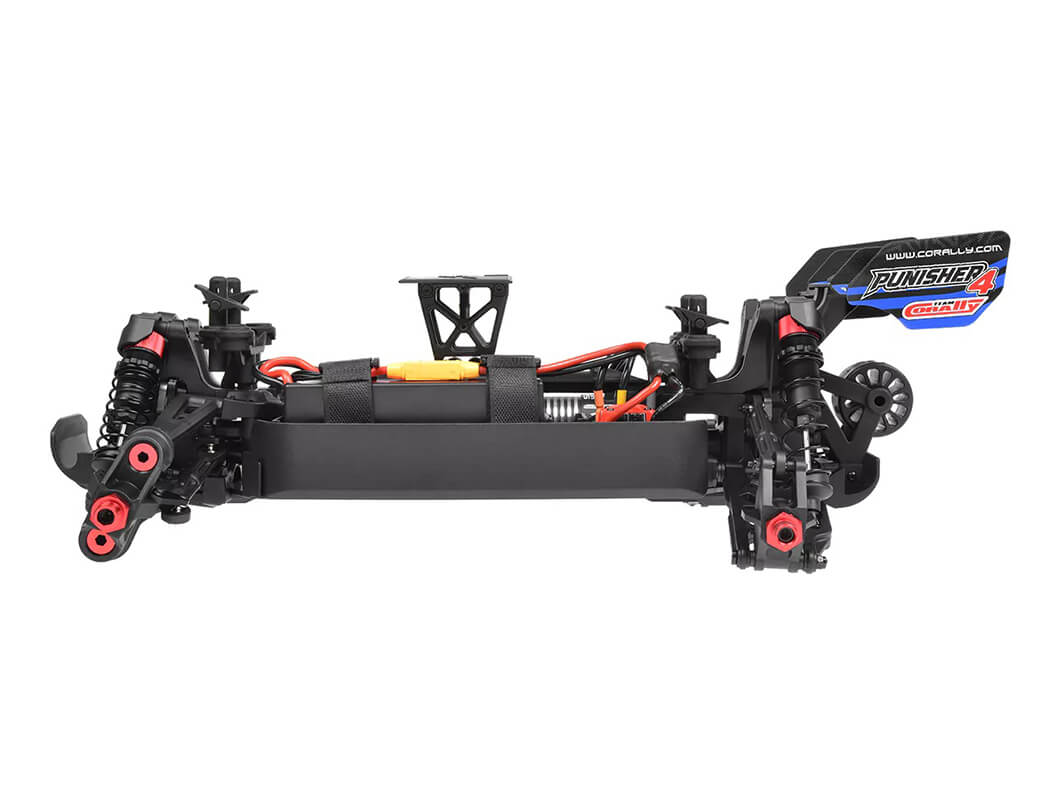 CORALLY PUNISHER 4 BRUSHLESS 4S BASHER TRUCK RTR - BLUE