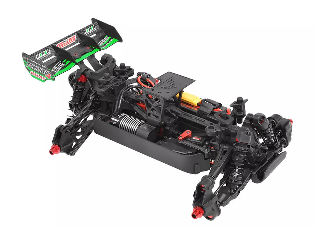 CORALLY PUNISHER 4 BRUSHLESS 4S BASHER TRUCK RTR - GREEN