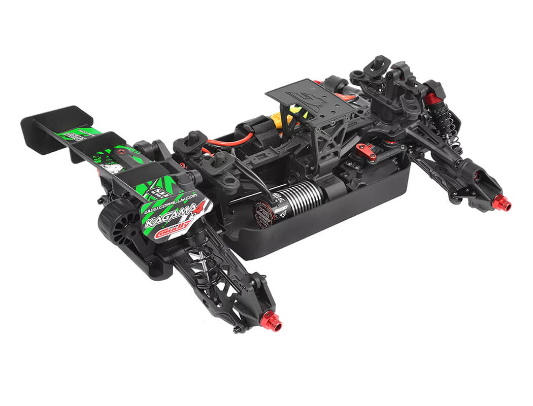 CORALLY PUNISHER 4 BRUSHLESS 4S BASHER TRUCK RTR - GREEN
