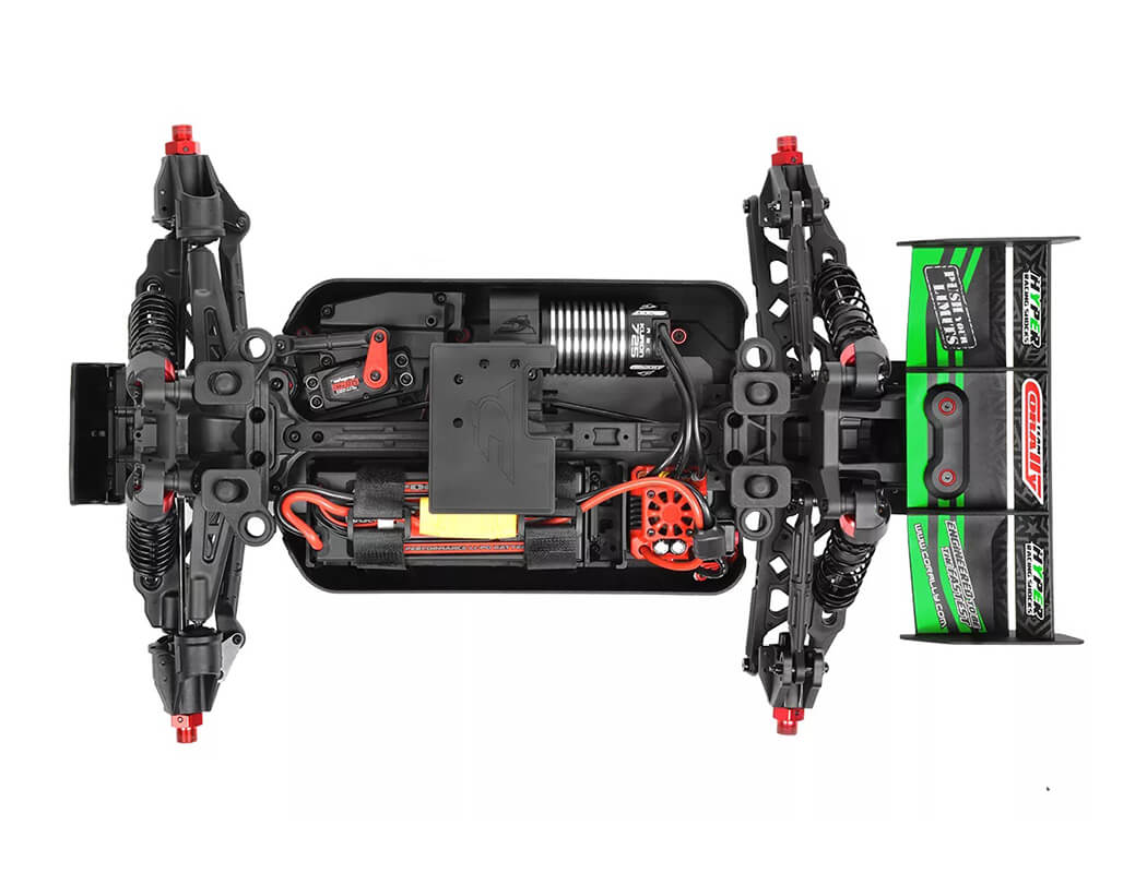 CORALLY PUNISHER 4 BRUSHLESS 4S BASHER TRUCK RTR - GREEN