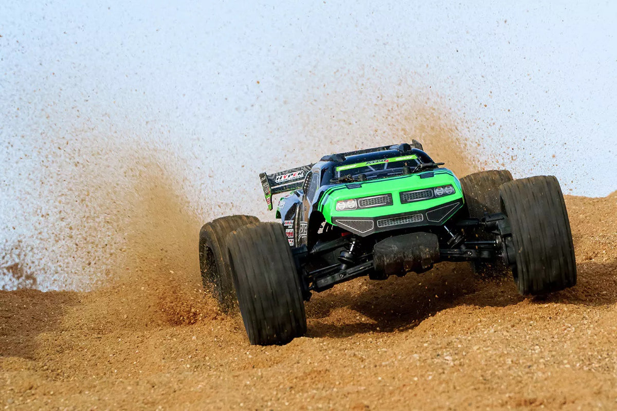 CORALLY PUNISHER 4 BRUSHLESS 4S BASHER TRUCK RTR - GREEN