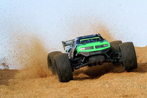 CORALLY PUNISHER 4 BRUSHLESS 4S BASHER TRUCK RTR - GREEN