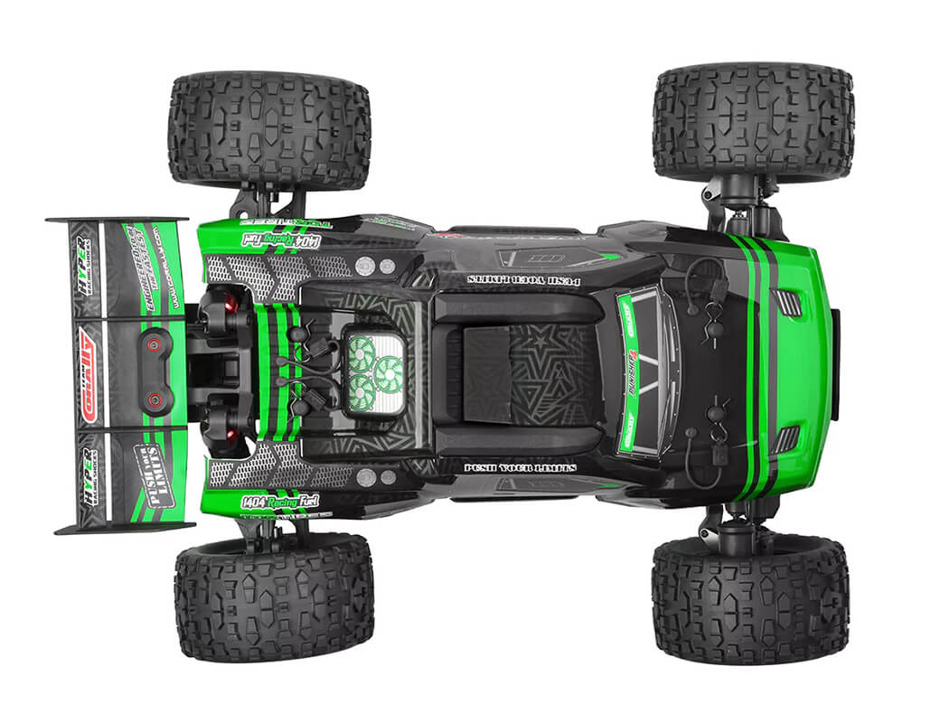 CORALLY PUNISHER 4 BRUSHLESS 4S BASHER TRUCK RTR - GREEN
