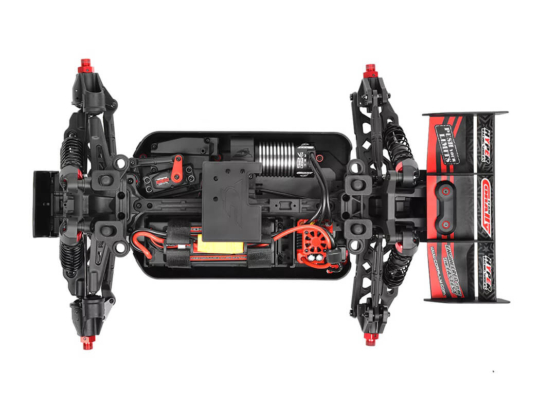 CORALLY PUNISHER 4 BRUSHLESS 4S BASHER TRUCK RTR - RED