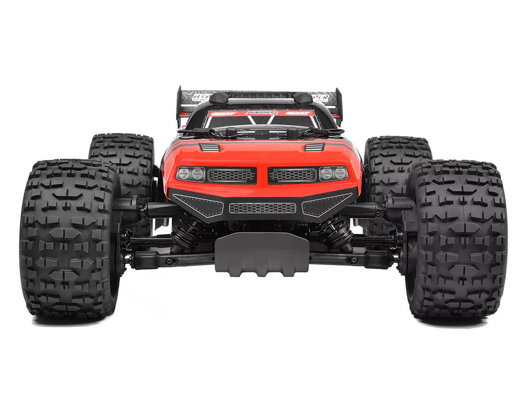 CORALLY PUNISHER 4 BRUSHLESS 4S BASHER TRUCK RTR - RED