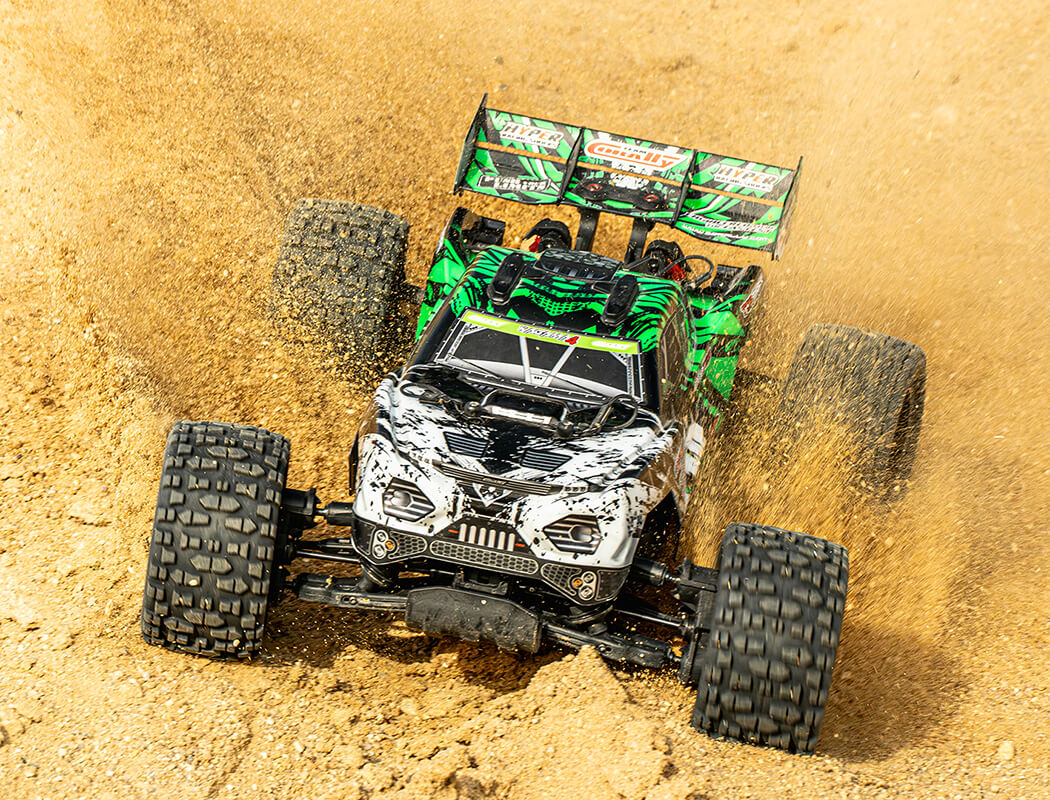 CORALLY KAGAMA-4 BRUSHLESS 4S BASHER TRUCK RTR - GREEN