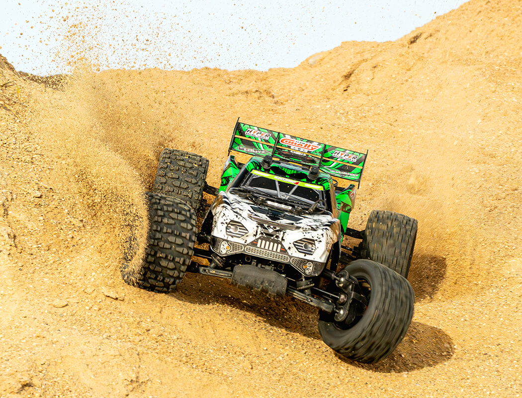 CORALLY KAGAMA-4 BRUSHLESS 4S BASHER TRUCK RTR - GREEN