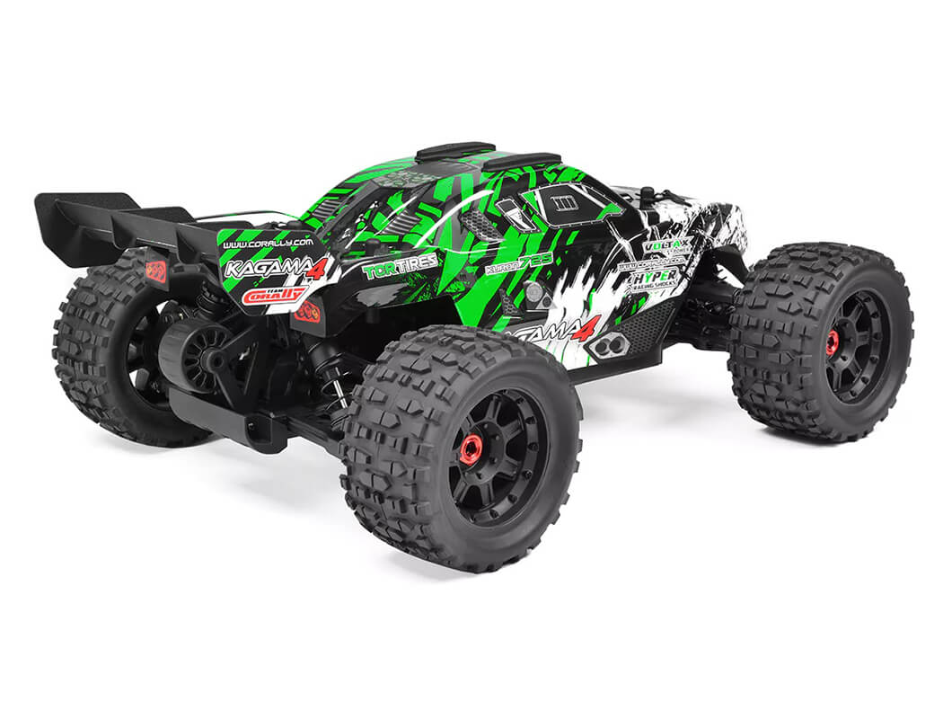 CORALLY KAGAMA-4 BRUSHLESS 4S BASHER TRUCK RTR - GREEN