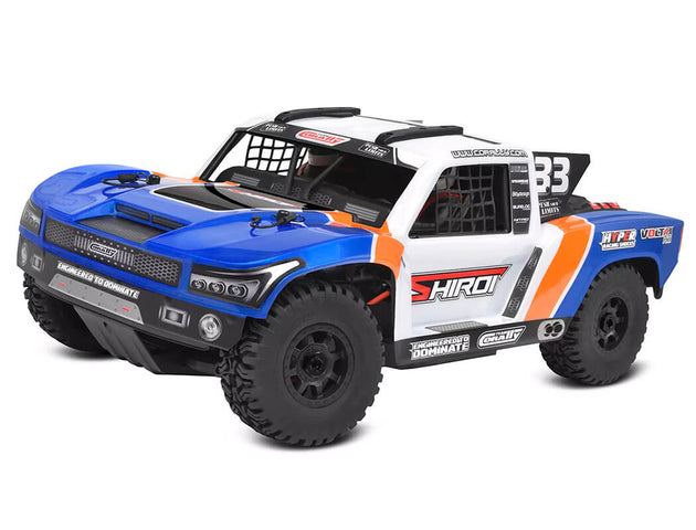 CORALLY SHIROI XP6 ROLLER SHORT COURSE TRUCK RTR - BLUE