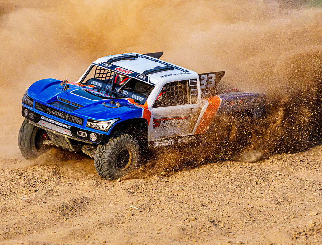 CORALLY SHIROI XP6 ROLLER SHORT COURSE TRUCK RTR - BLUE