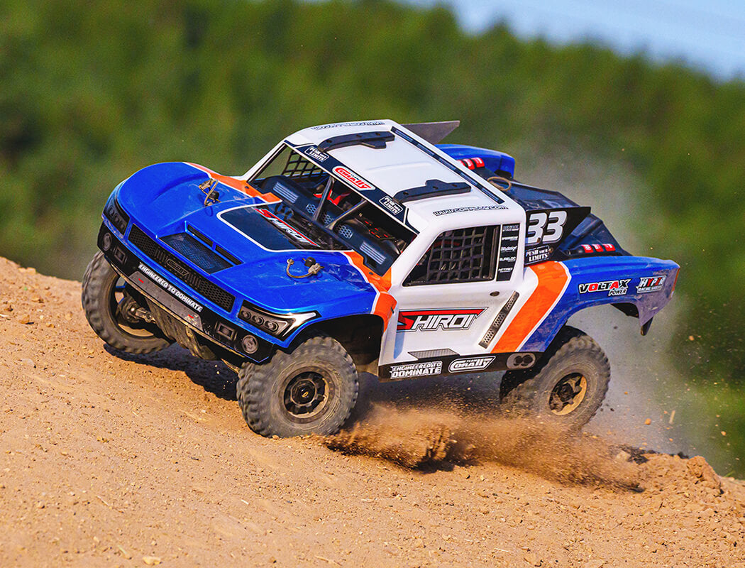 CORALLY SHIROI XP6 ROLLER SHORT COURSE TRUCK RTR - BLUE