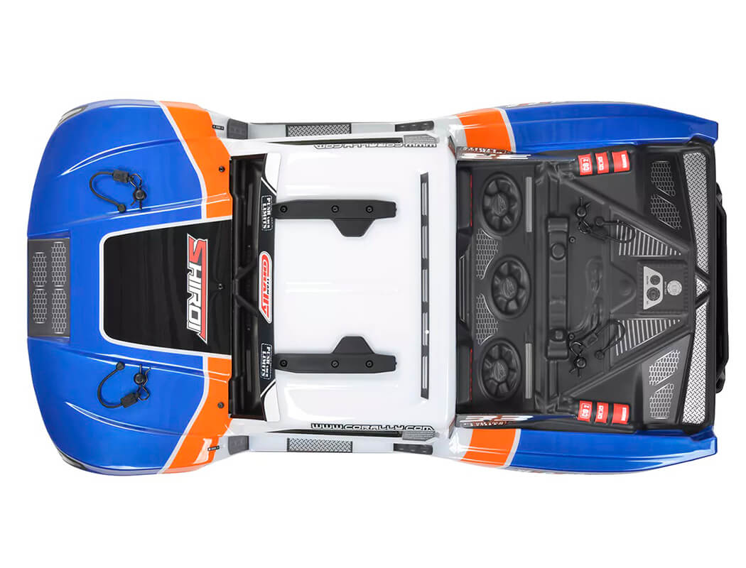 CORALLY SHIROI XP6 ROLLER SHORT COURSE TRUCK RTR - BLUE