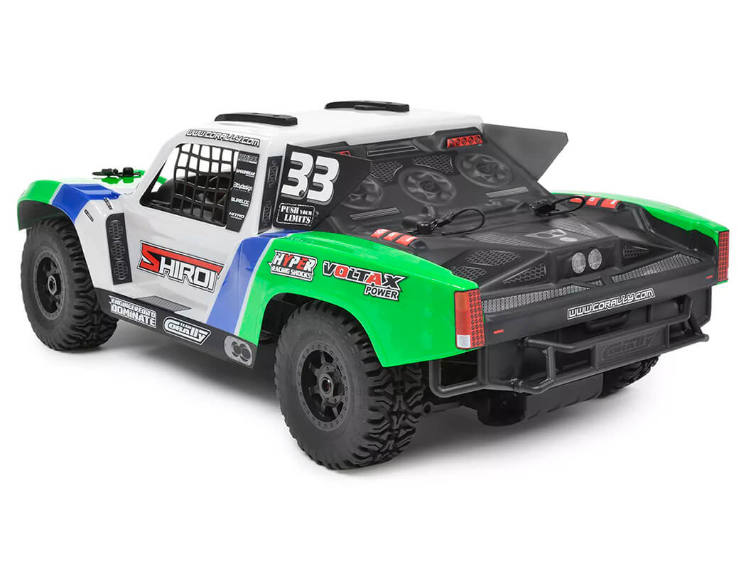 CORALLY SHIROI XP6 ROLLER SHORT COURSE TRUCK RTR - GREEN