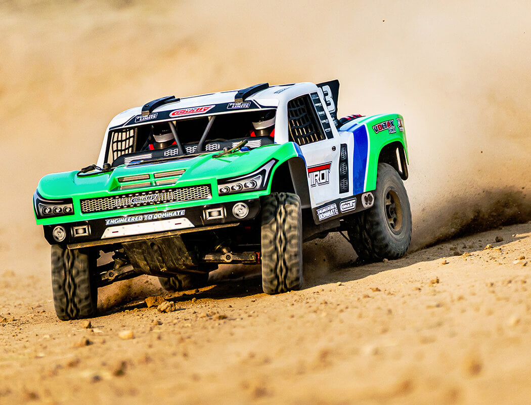 CORALLY SHIROI XP6 ROLLER SHORT COURSE TRUCK RTR - GREEN