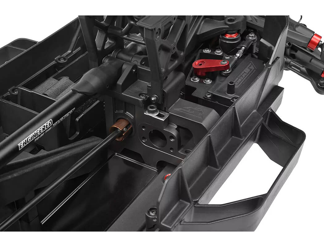 CORALLY SHIROI XP6 ROLLER SHORT COURSE TRUCK RTR - RED