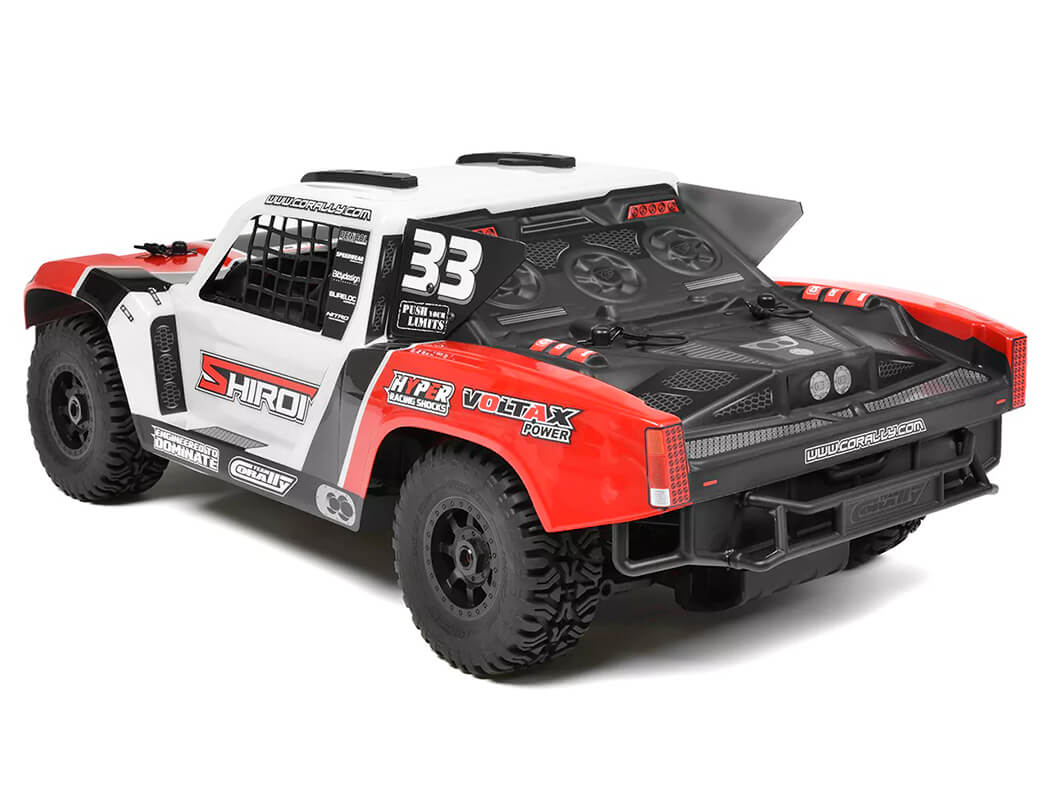 CORALLY SHIROI XP6 ROLLER SHORT COURSE TRUCK RTR - RED