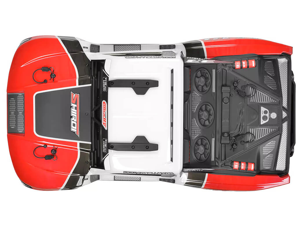 CORALLY SHIROI XP6 ROLLER SHORT COURSE TRUCK RTR - RED