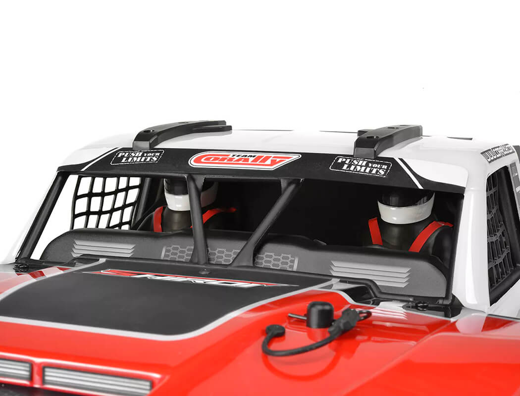 CORALLY SHIROI XP6 ROLLER SHORT COURSE TRUCK RTR - RED
